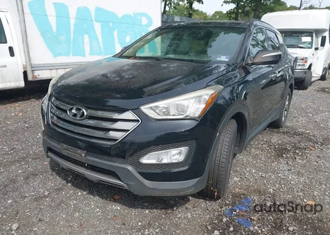 2014 Hyundai Santa Fe Sport 2.4L from USA, damaged, VIN 5XYZUDLB1EG142908